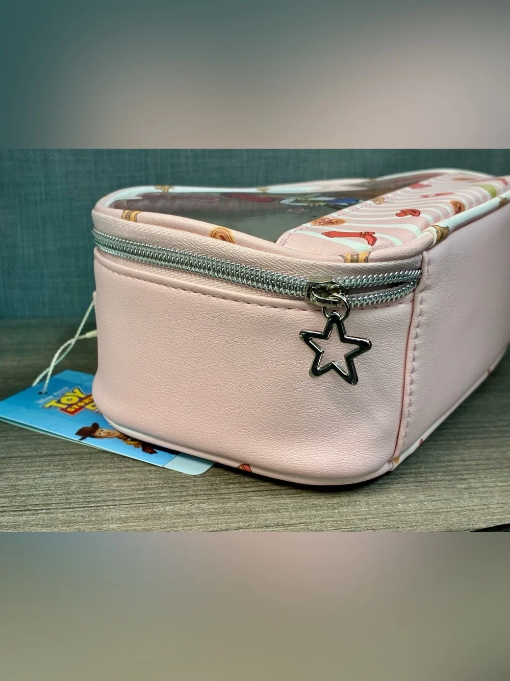 Disneys Pixar Toy Story Pink Travel Bag